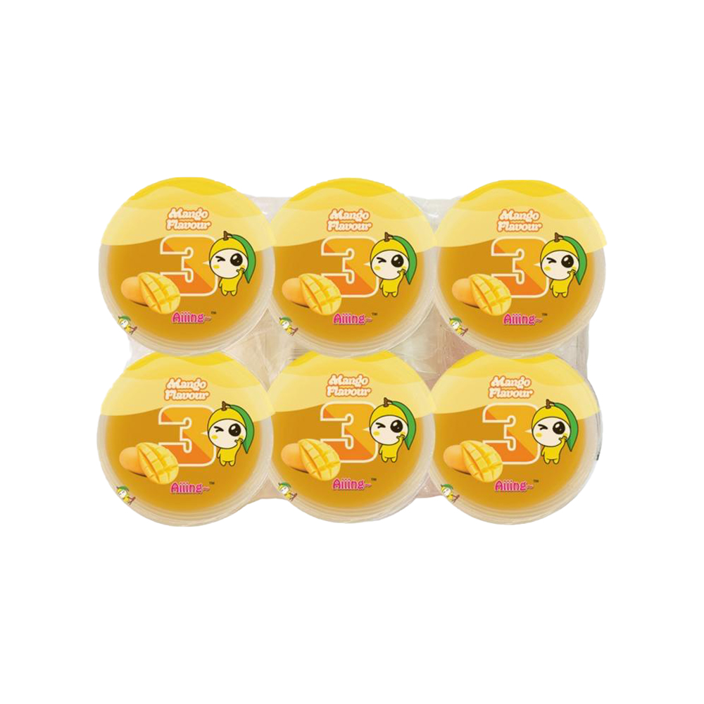 Aiing Mango Flavour Pudding 110g [Box of 16]