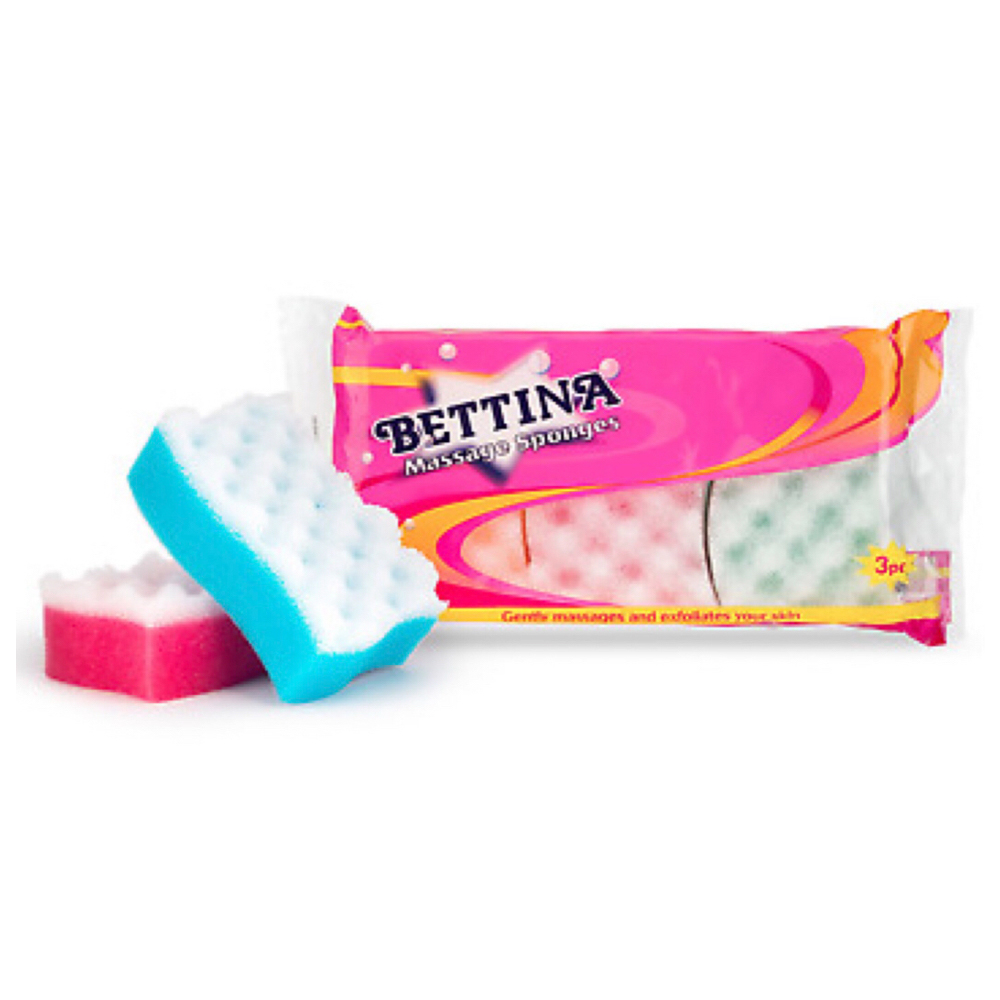 Betttina Massage Spongers [3pcs x 12 pack]