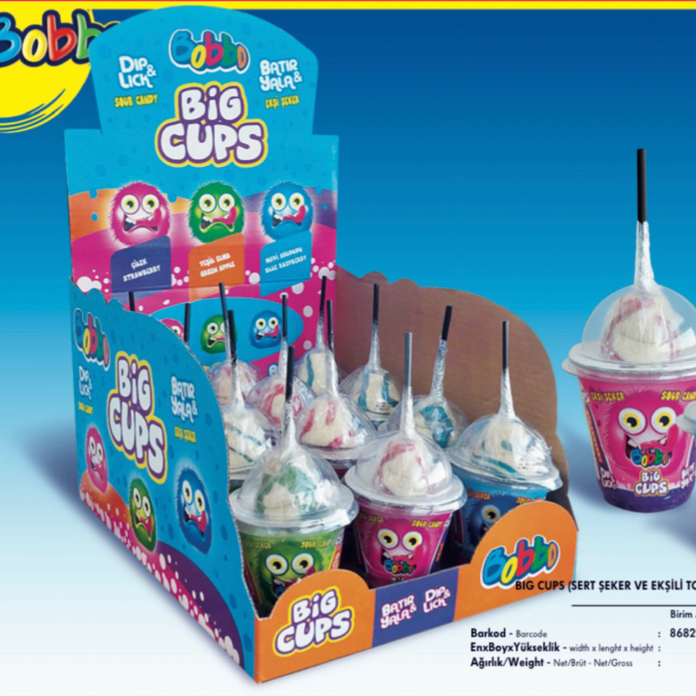 Bobbo Big Cups [Pack of 12]