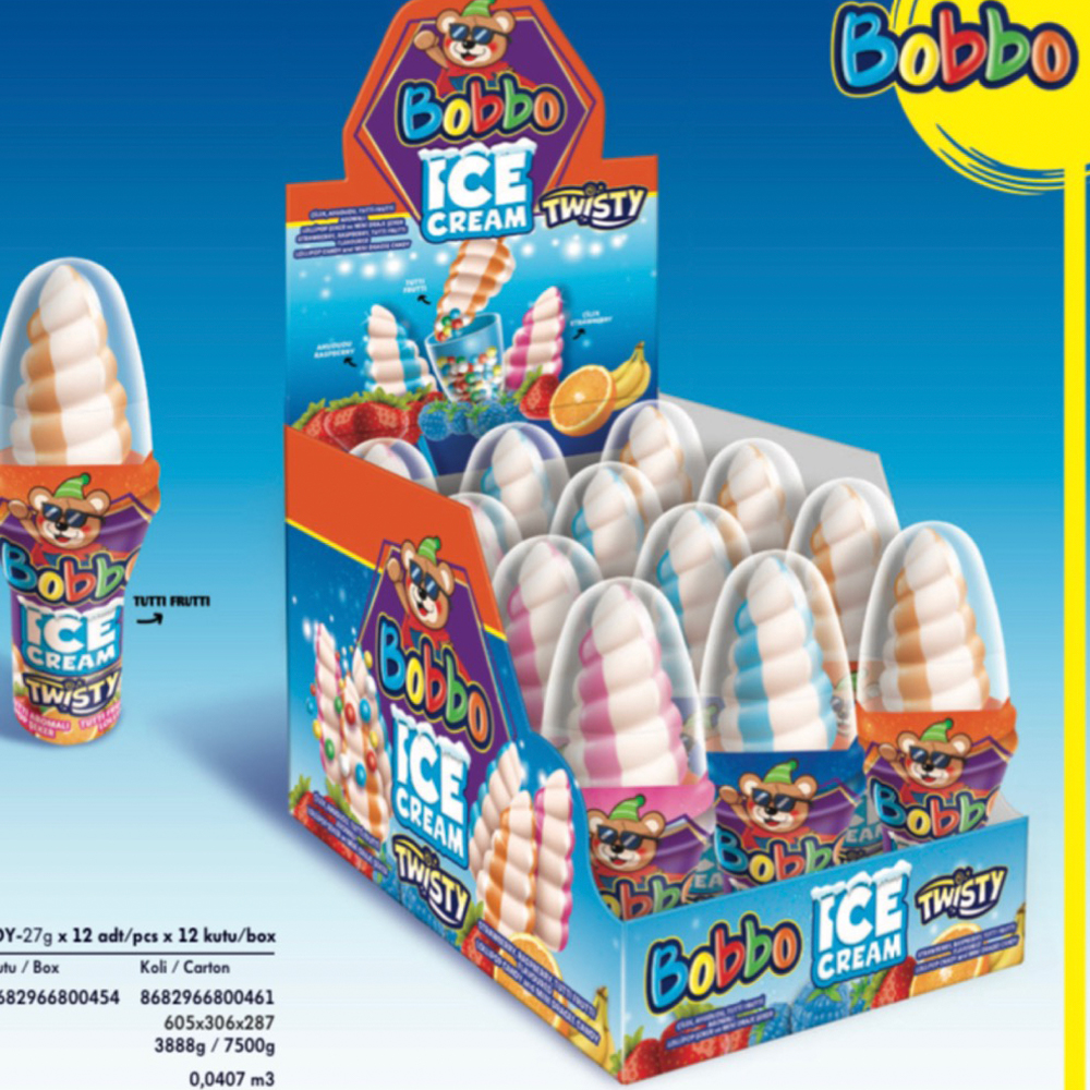 Bobbo Ice Cream [Pack of 12]