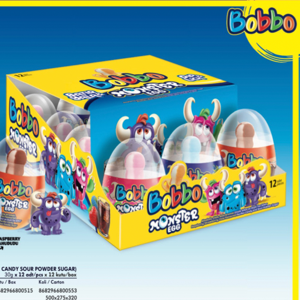 Bobbo Monster [Pack of 12]