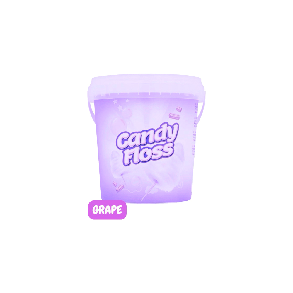 Candy Floss Grape 50g [Pack of 8]