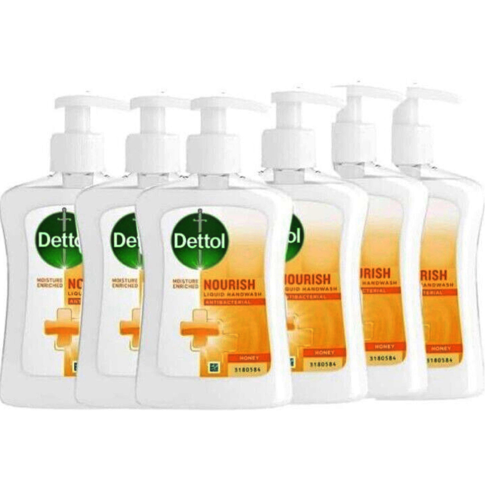 Dettol Honey Handwash 250ml [Pack of 6]