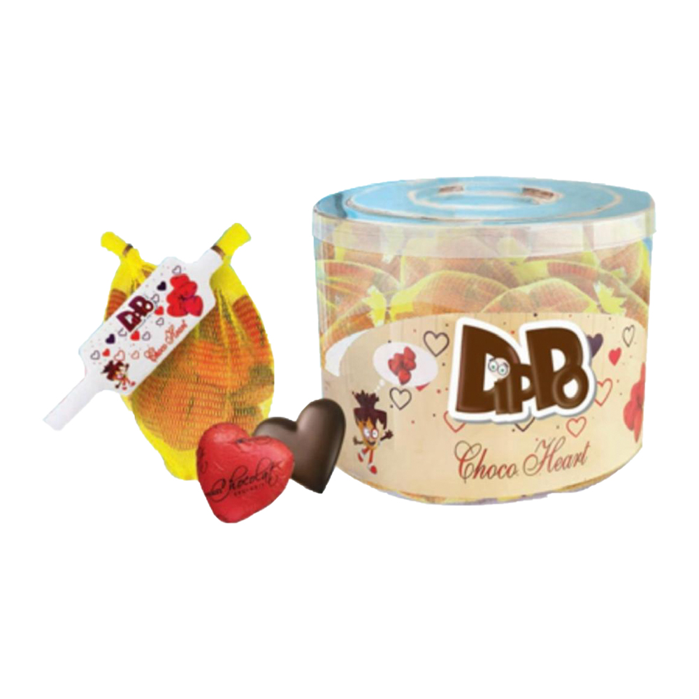 Dippo Choco Heart Net 30g [Pack of 24]