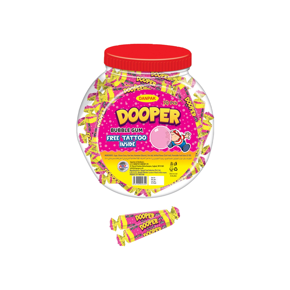 Dooper Bubble Gum [Pack of 700]