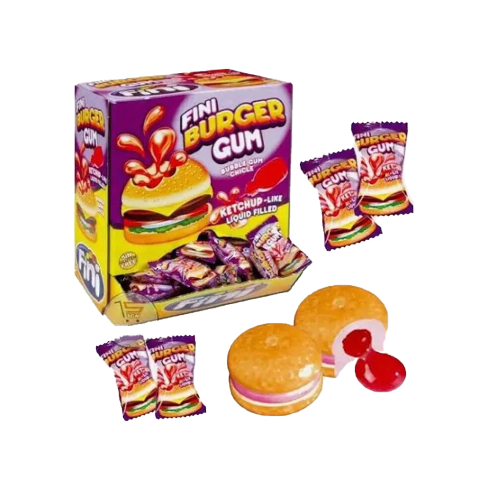 Fini Burger Gum [Box of 200]