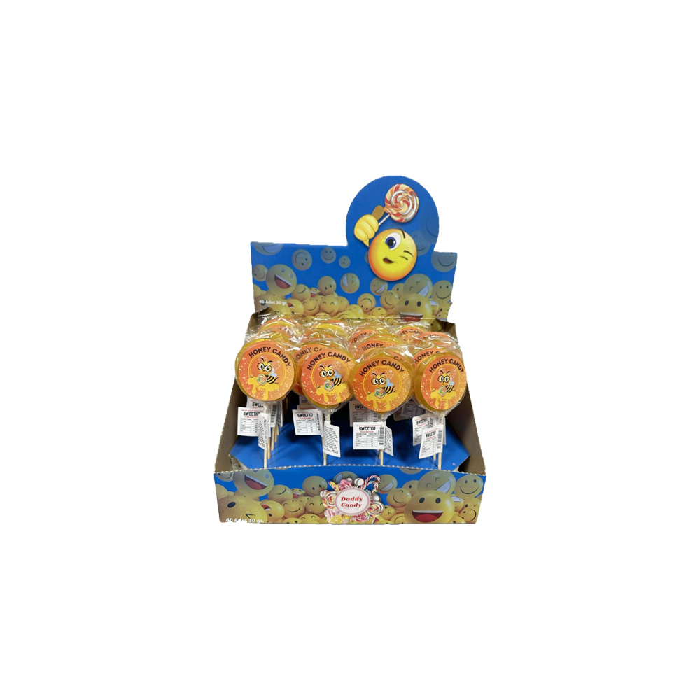 Honey Candy Lollipop 30g [Pack of 40]