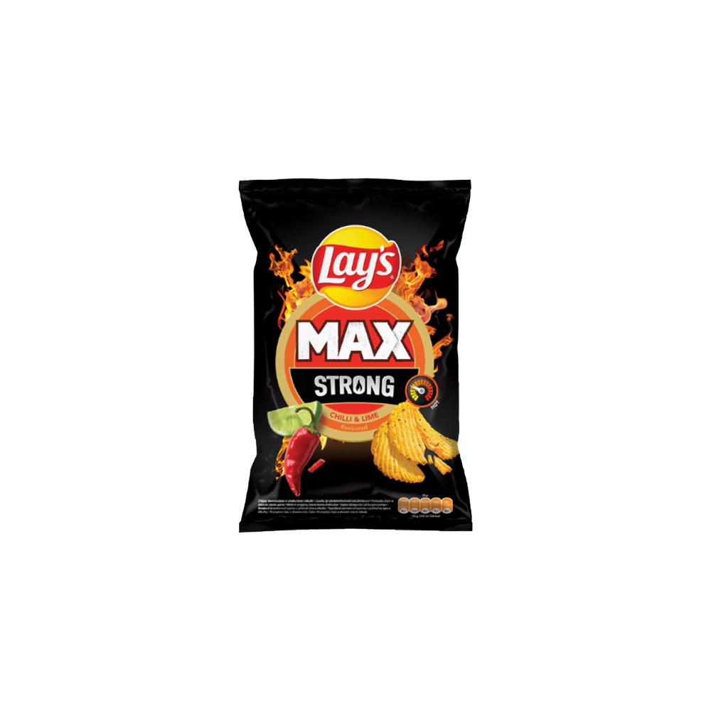 Lays Max Strong 120g [Pack of 24]