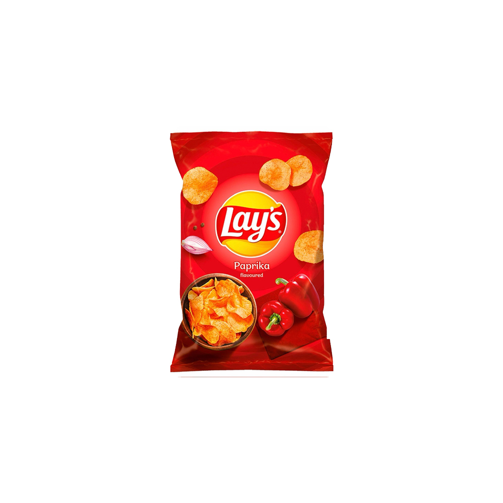 Lays Paprika 130g [Pack of 21]