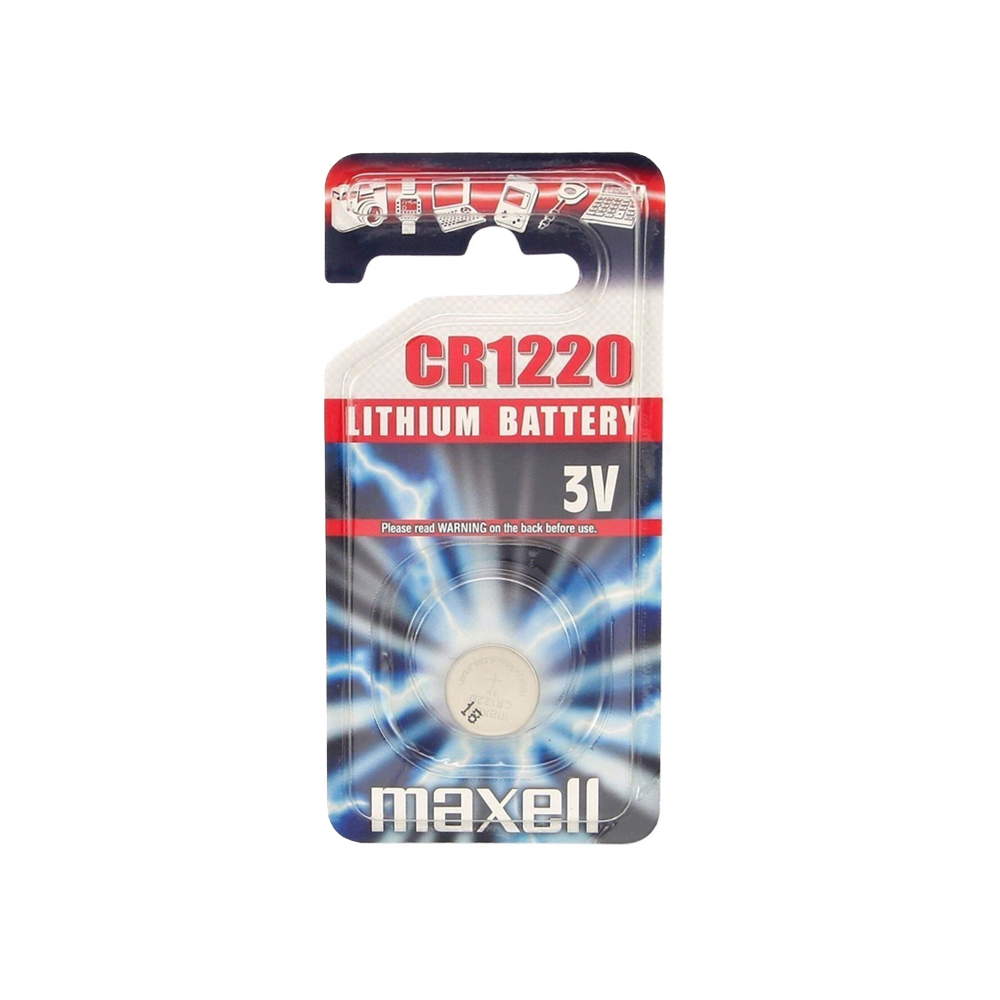 Maxell Lithium Battery 1220 [Box of 10]