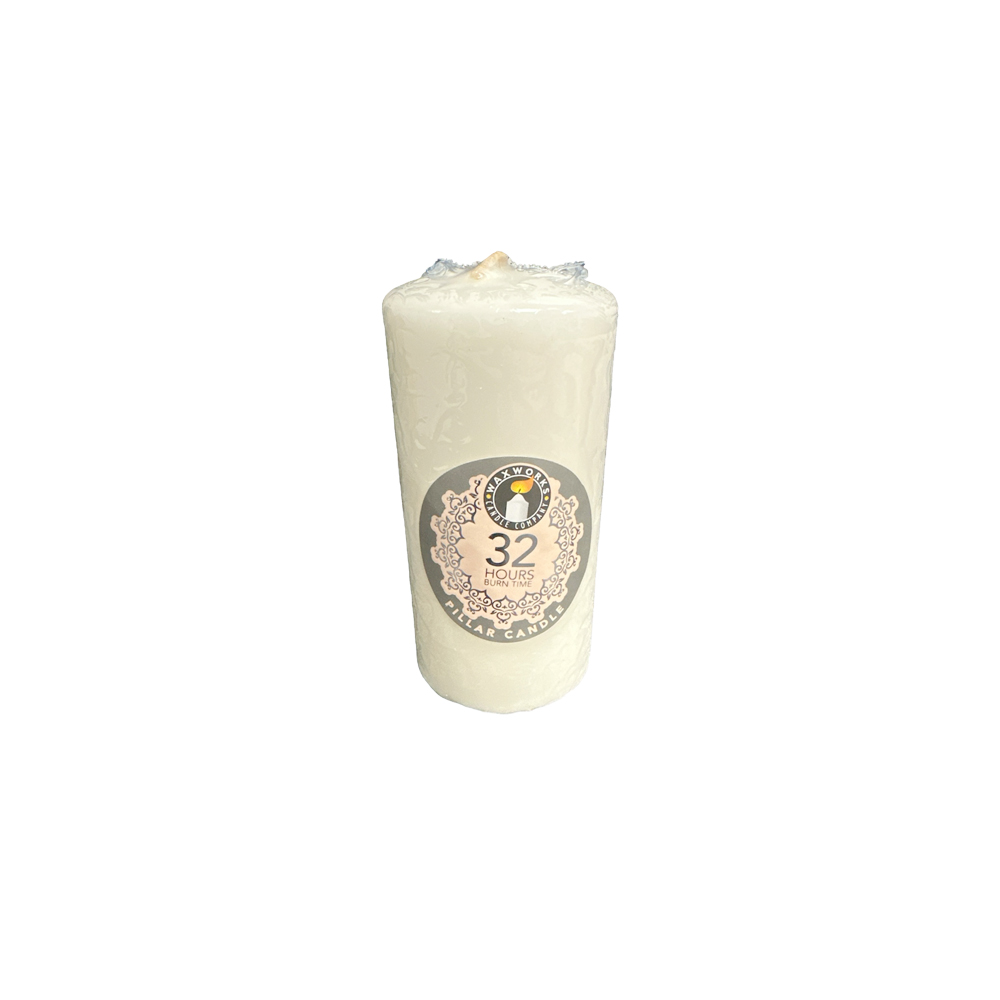 Big Pillar Candle 32 Hours Burning [Pack of 24]