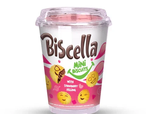 Biscella Strawberry 125g [Box of 12]