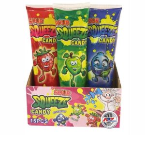 Sour Squeeze Candy 120g [Box of 15]