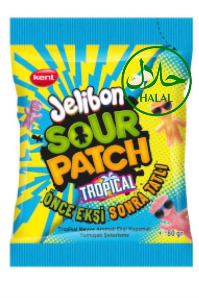 Jelibon Sour Patch Tropical 80g [Box of 24]