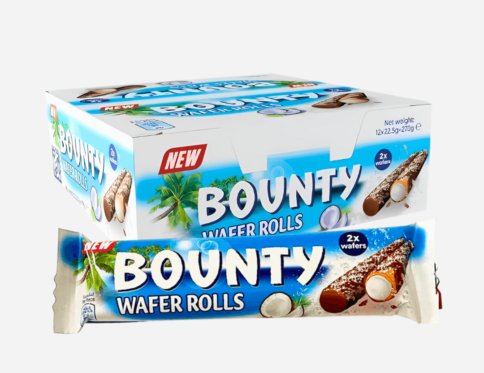 Bounty Wafer Rolls 22.5g [Box of 12]