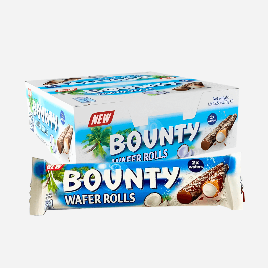 Bounty Wafer Rolls 22.5g [Box of 12]